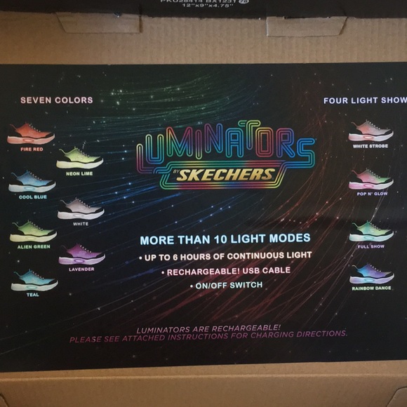 skechers luminators instructions